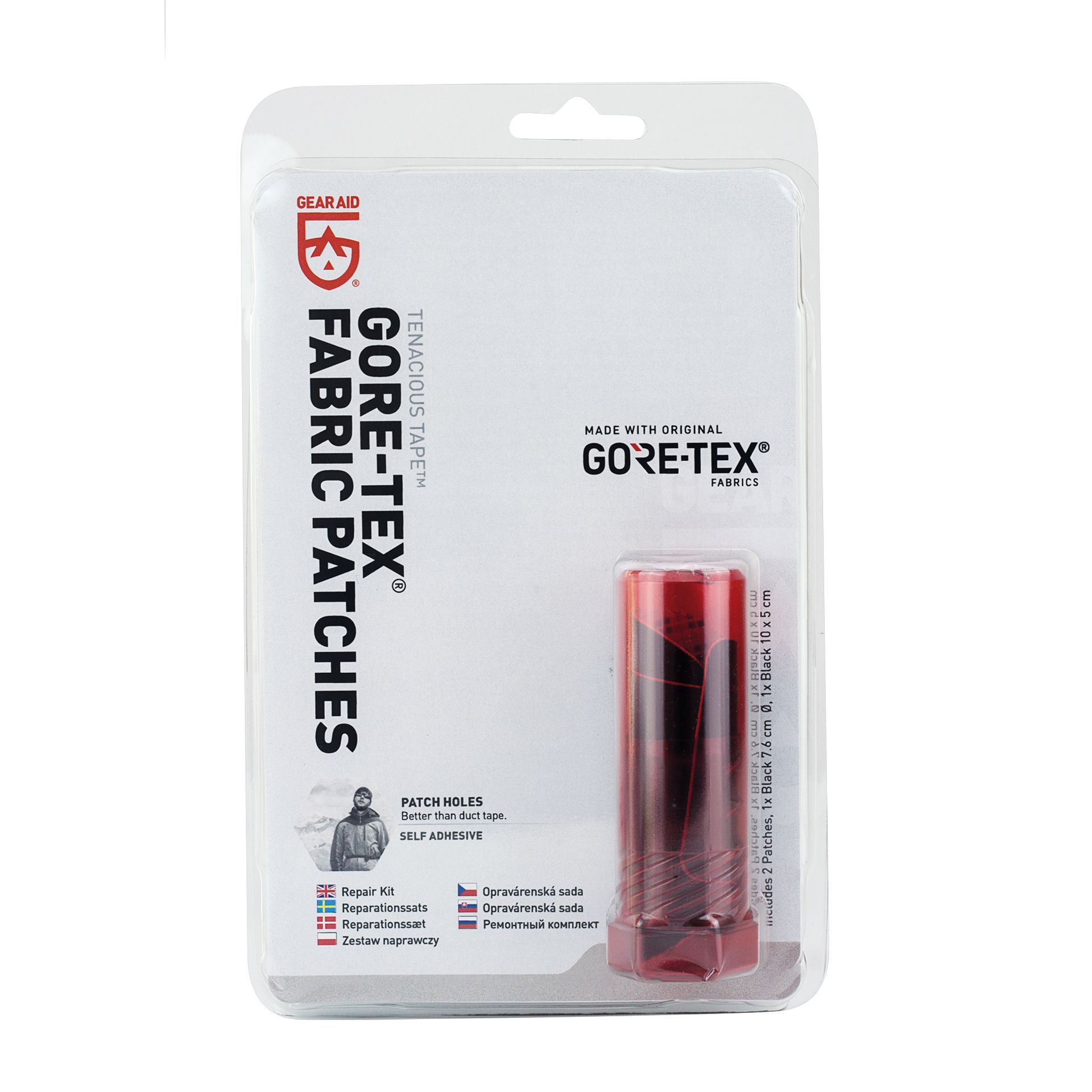 `Tenacious Tape` Gore-Tex Reparatur