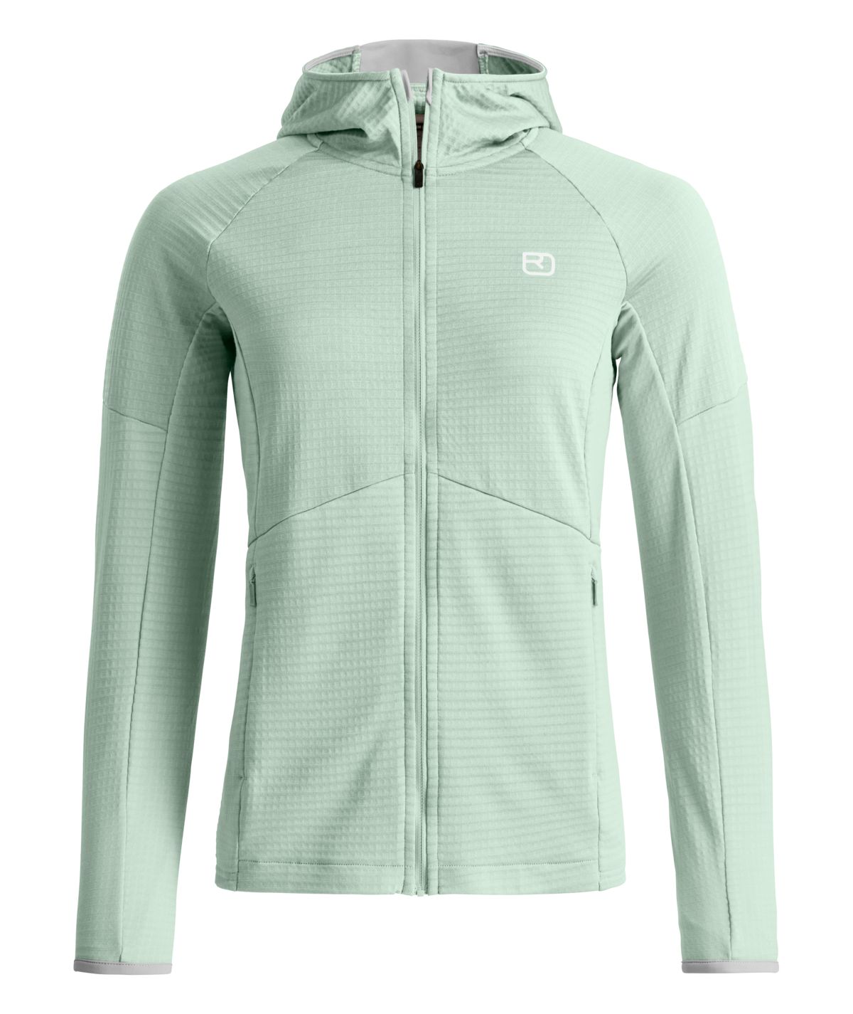 FLEECE LIGHT GRID HOODY W