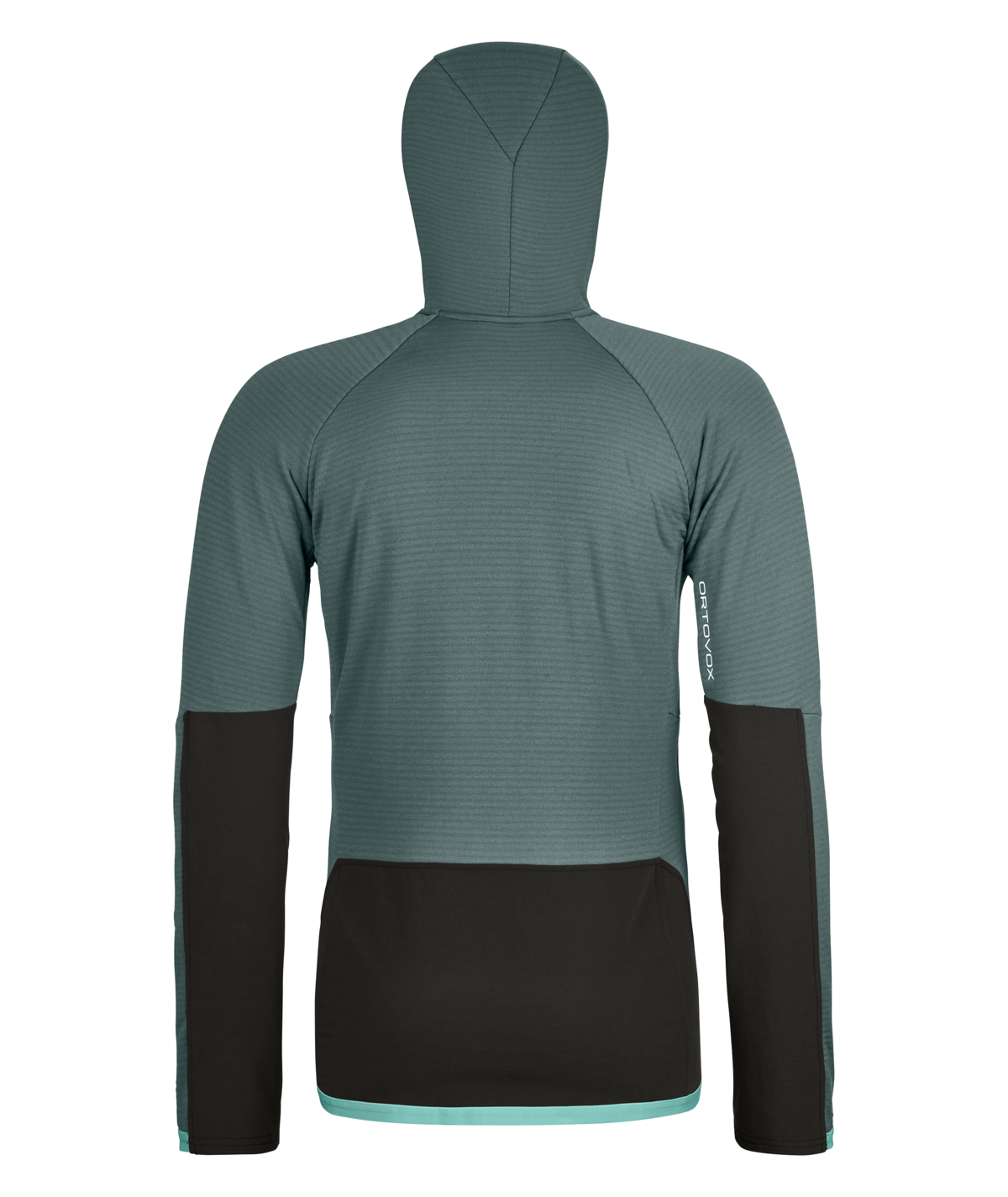 FLEECE RIB HOODY W
