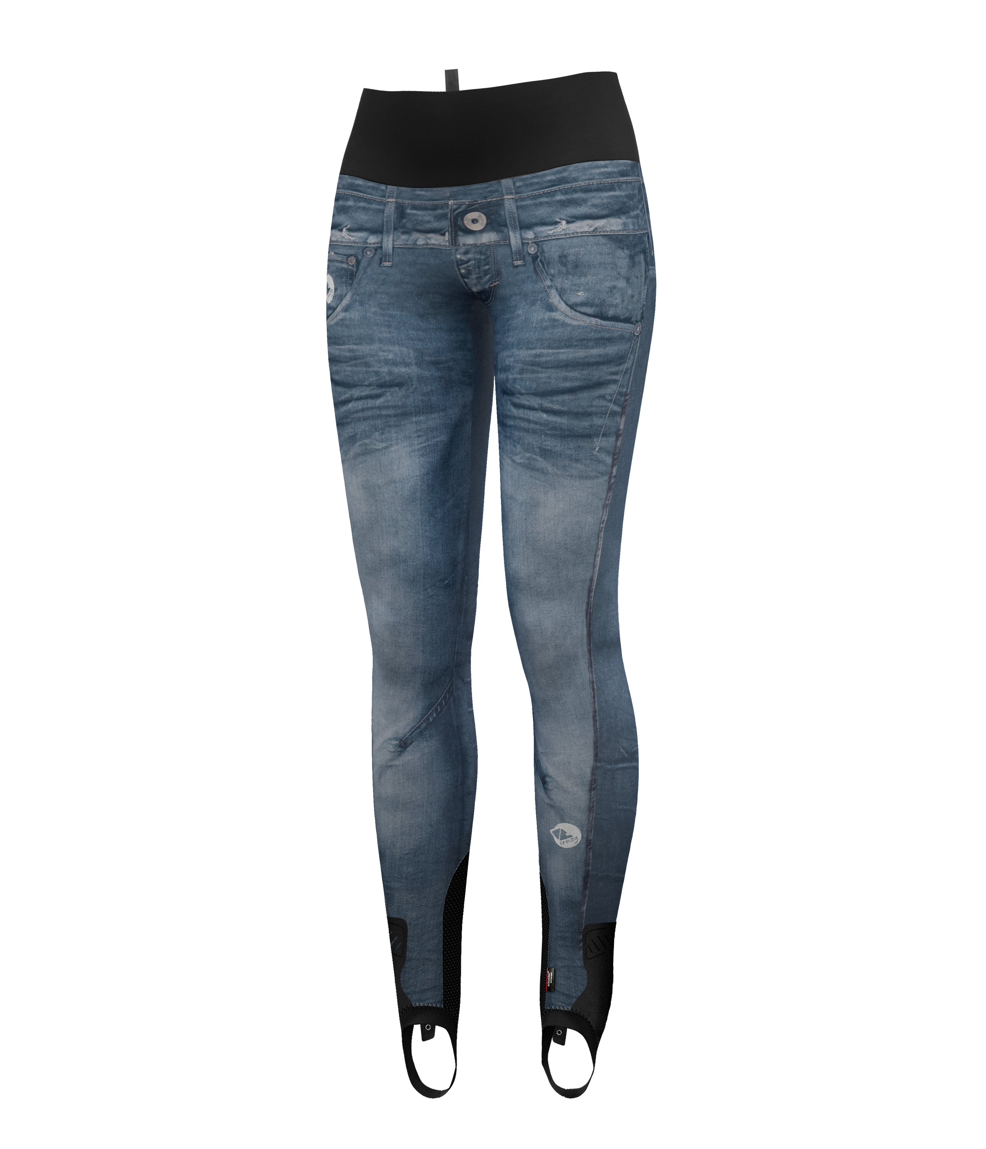 PANT FALLS PRINTED WOMAN