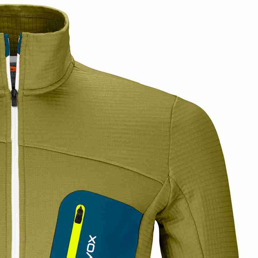 FLEECE GRID JACKET M