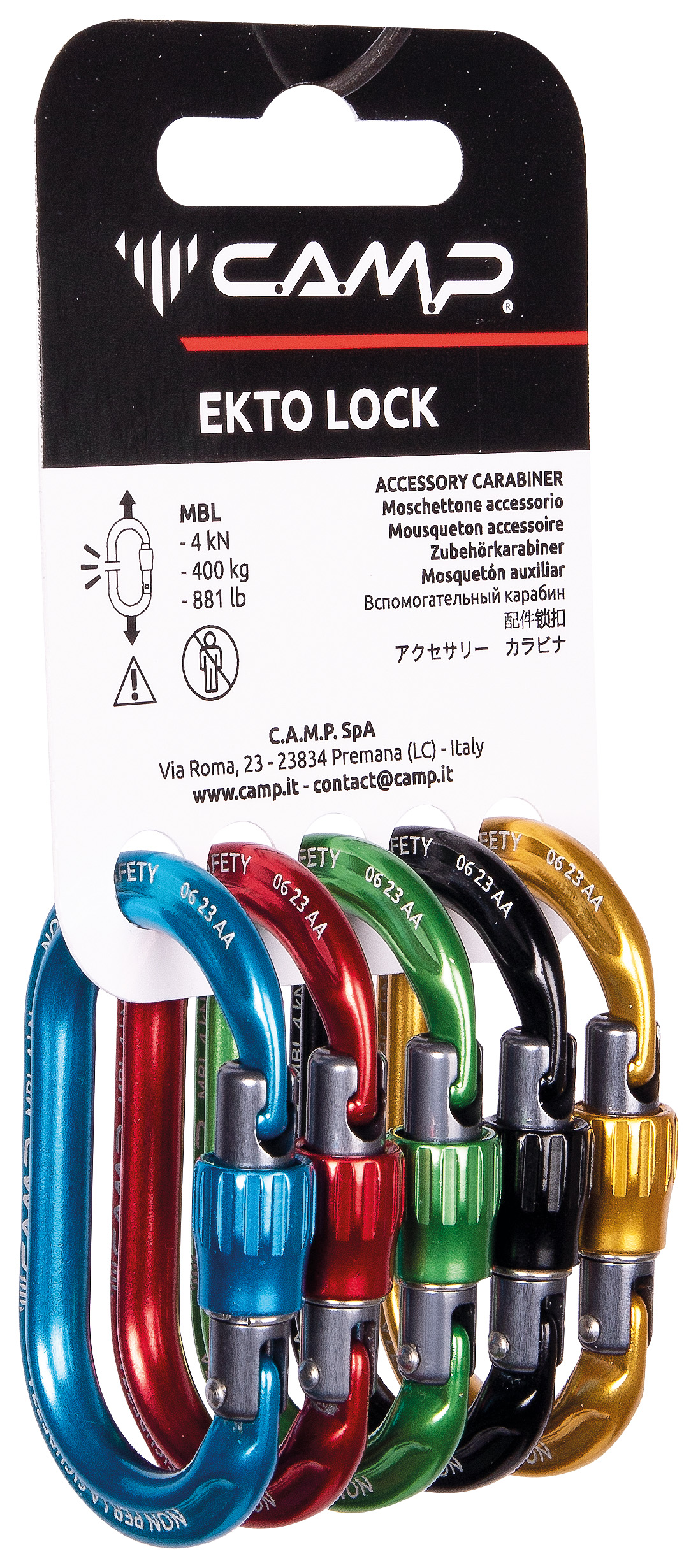 RACK PACK EKTO LOCK - 5 pcs