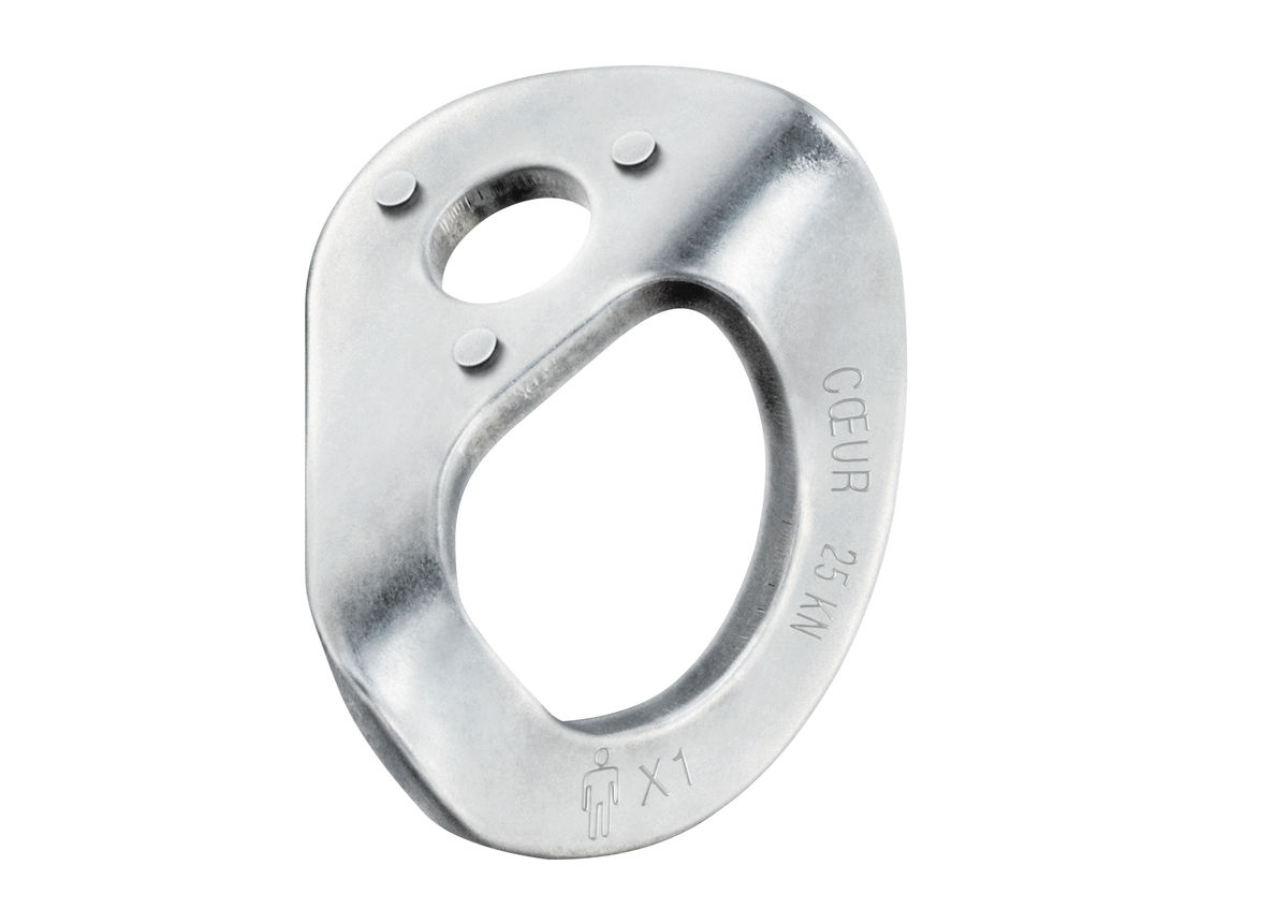 Bohrhakenlaschen COEUR STAINLESS