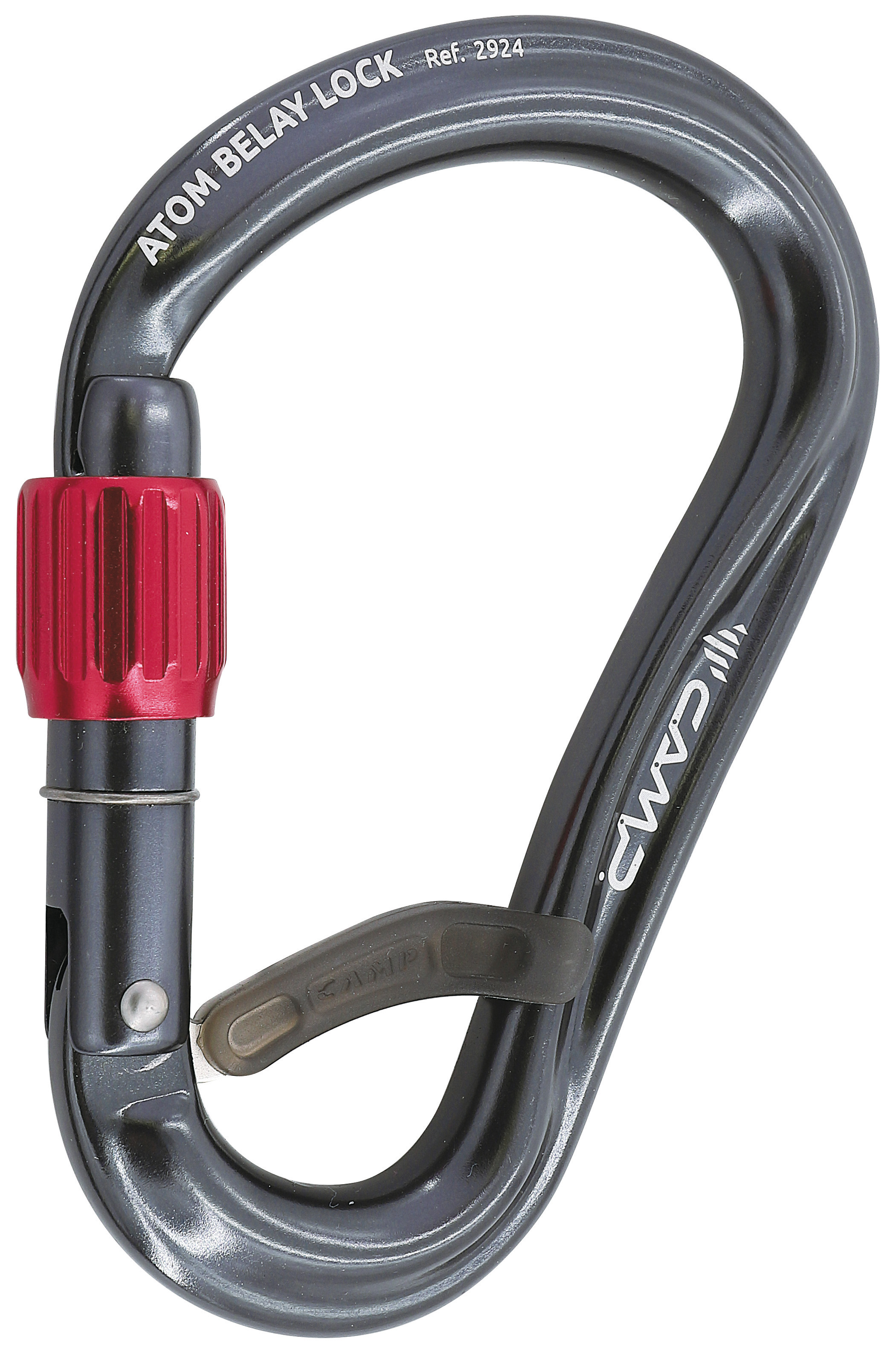 ATOM BELAY LOCK - Gun metal