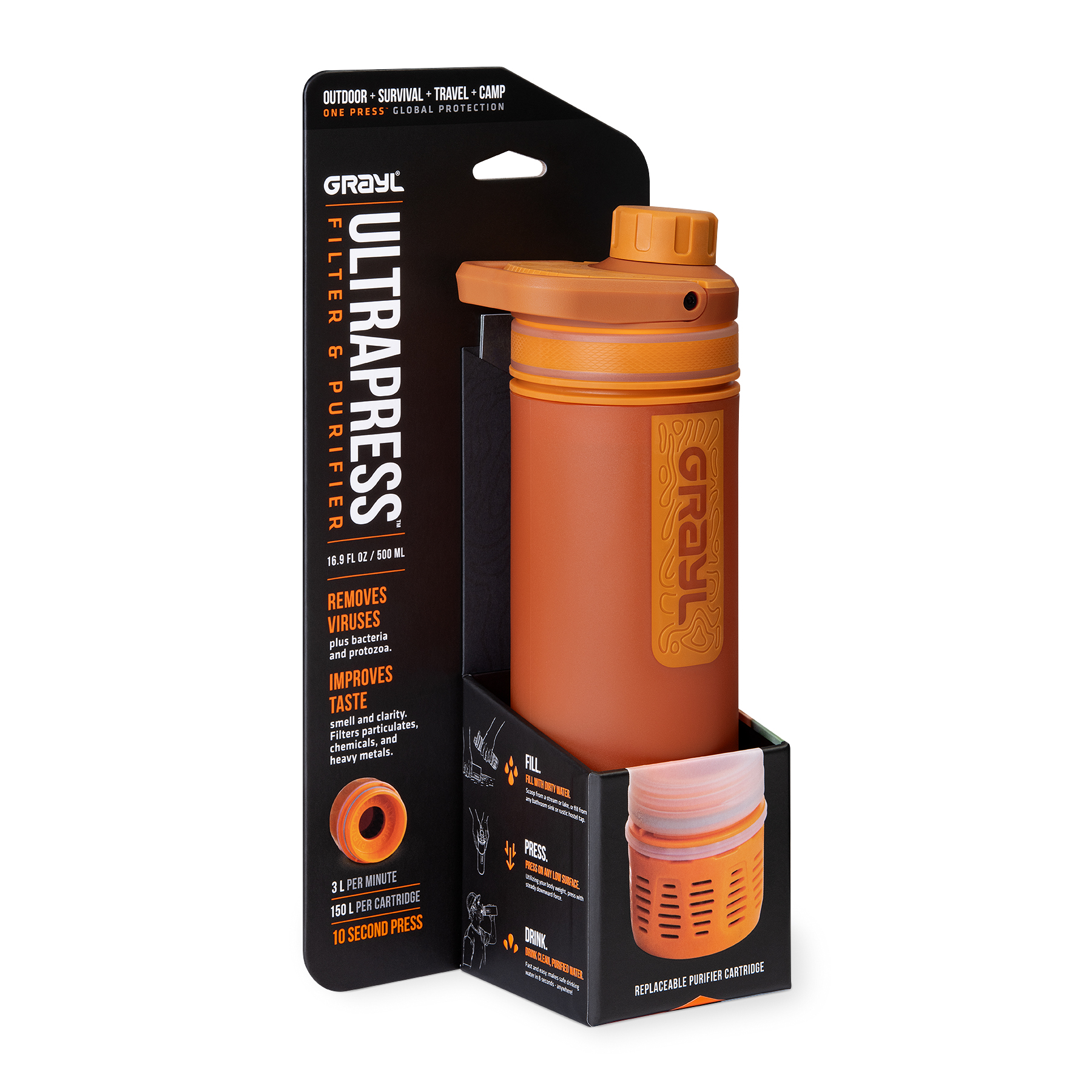 UltraPress Filterflasche