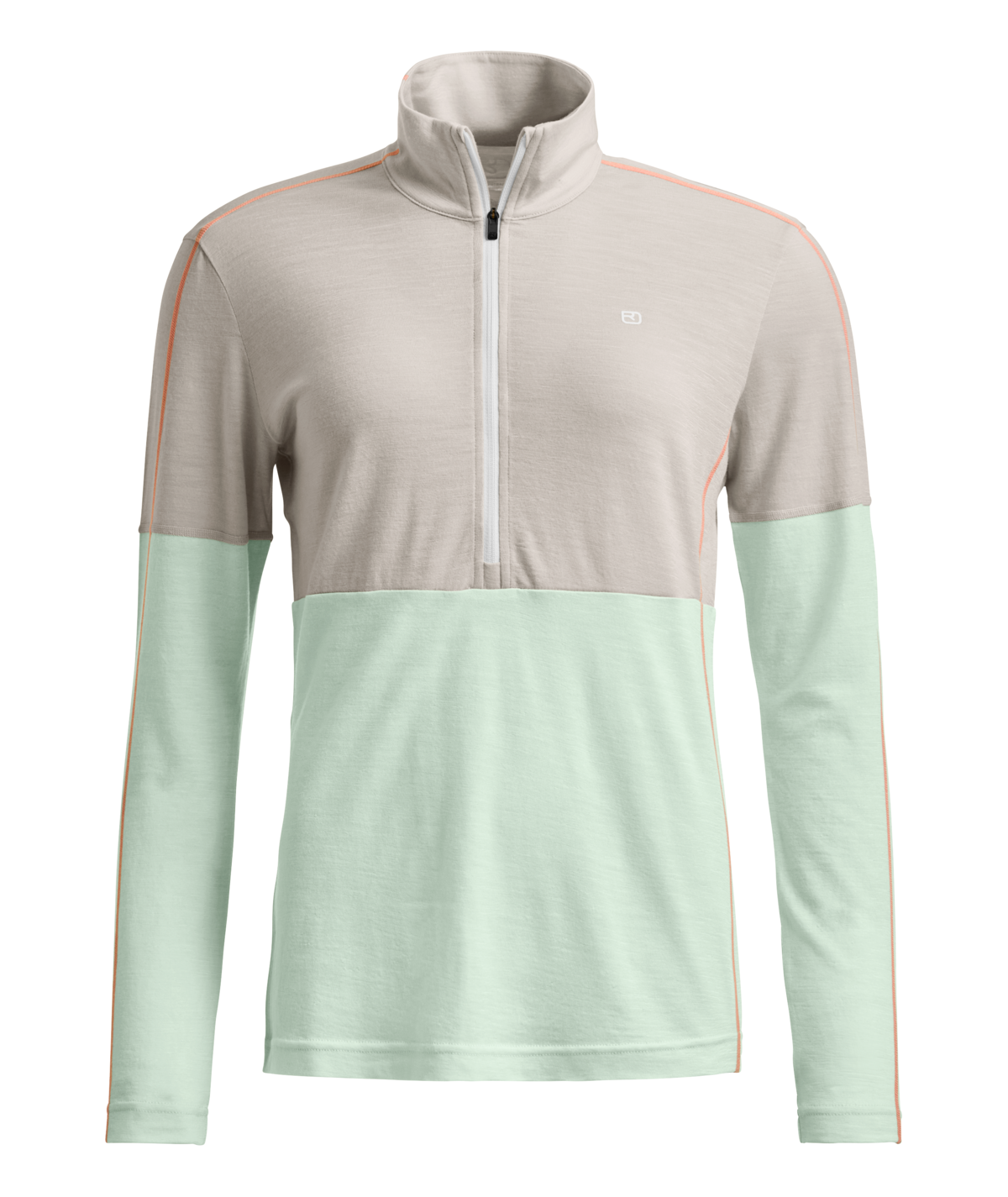 185 ROCK"n"WOOL ZIP NECK W