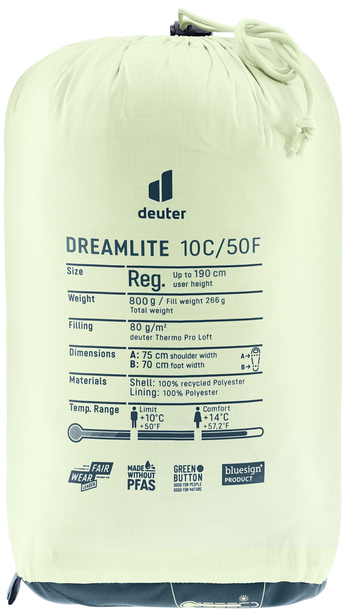 Dreamlite 10C/50F