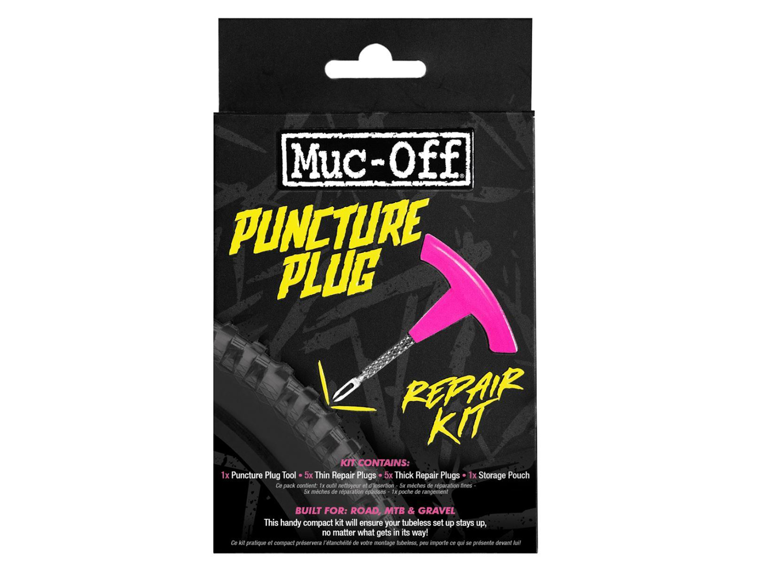 Tubeless Puncture Plug Repair Kit